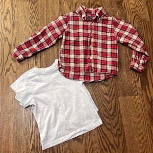 Size 4 flannel shirt